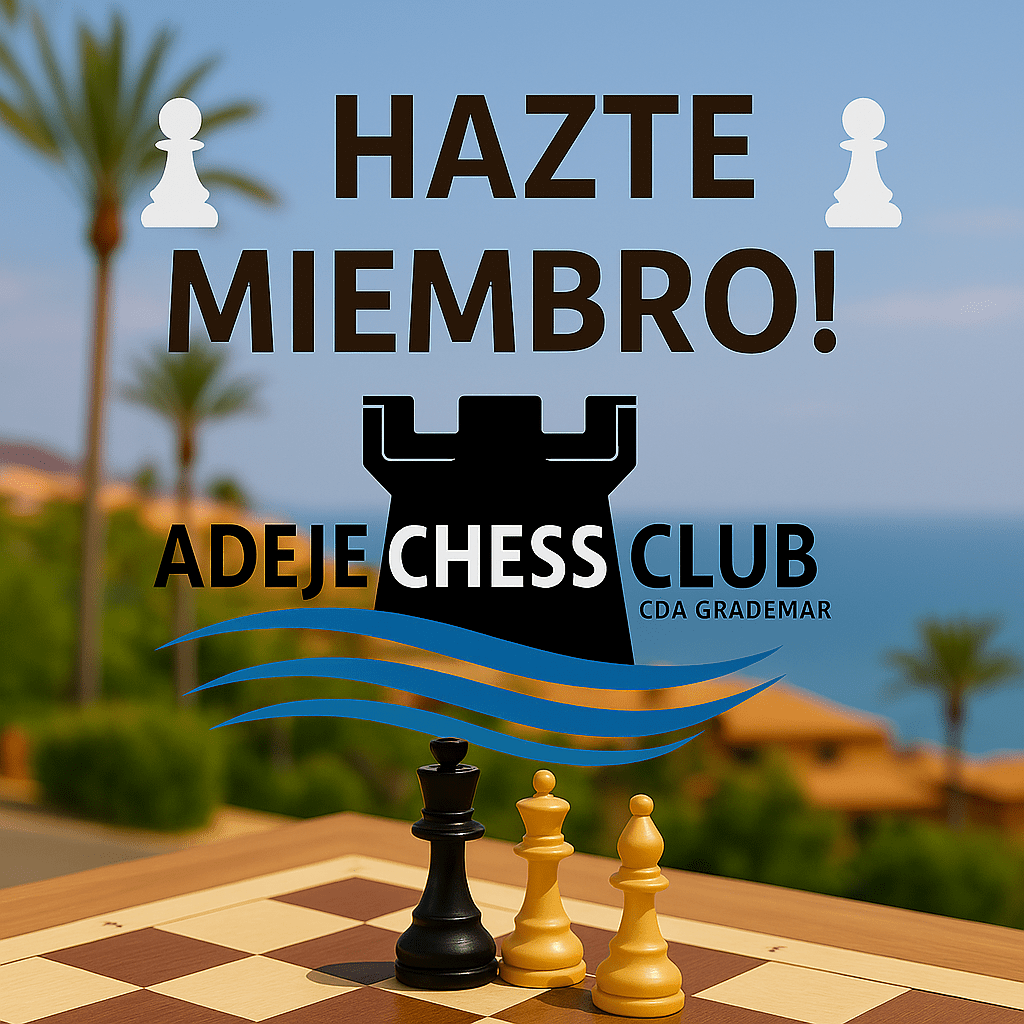 Hazte miembro y vive el ajedrez desde Costa Adeje
