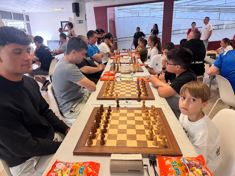 ugadores en el 1° torneo Adeje Freestyle