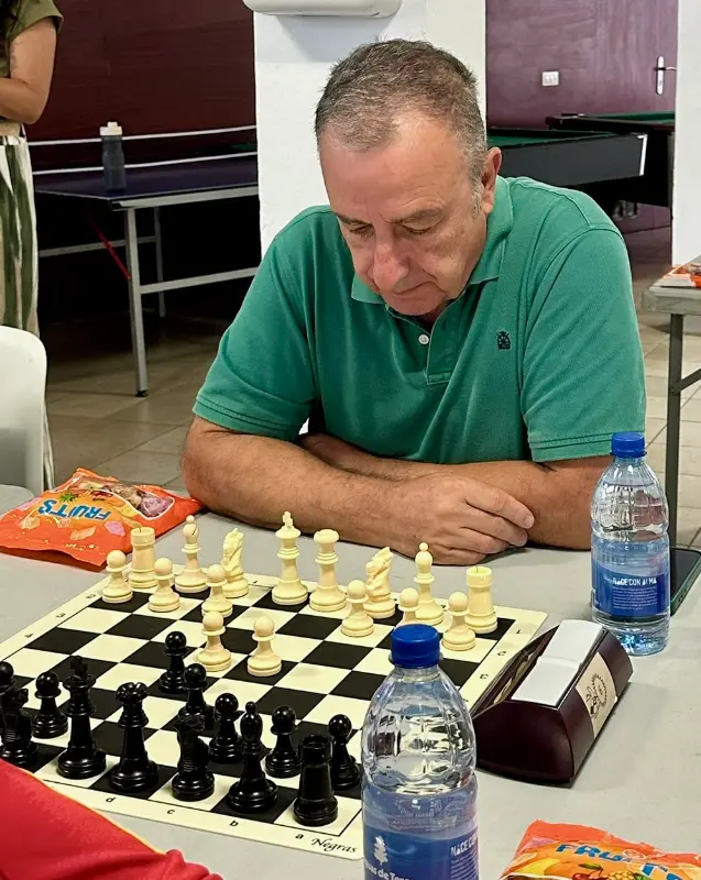 Sergio A. està muy concentrado